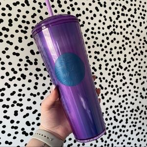 Starbucks Wisteria Purple Kaleidoscope Dome Tumbler